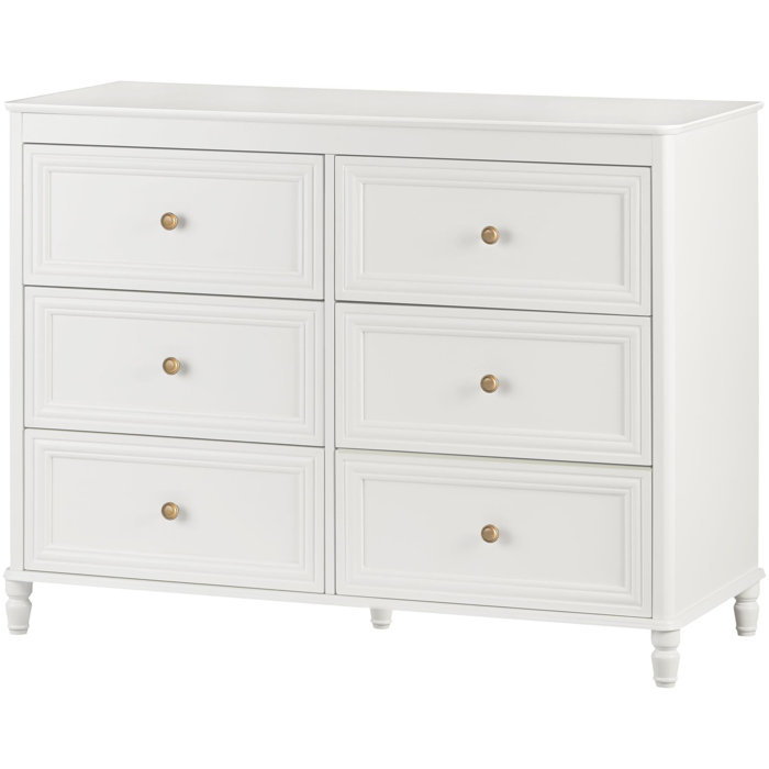 Little Seeds Piper 6 Drawer Double Dresser & Reviews Wayfair